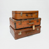Vintage koffer - middel bruin